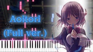 [Aoi Tori OP] Aoitori/Miyuki Hashimoto (Full ver.) Piano Arrangement