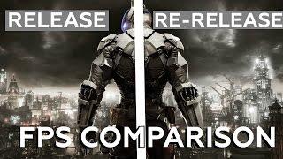 Batman Arkham Knight: Release vs Re-Release - FPS Comparison