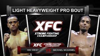 XFC 29 Hiki West vs Michael Mcdaniel