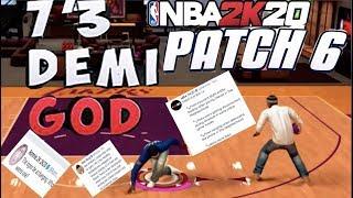 NBA 2K20 DEMIGOD GLITCH BACK PATCH 1.0.6 AND......