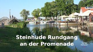 Die super schöne Promenade von Steinhude am Steinhuder Meer, Strandterrassen, Steinhude Wunstorf