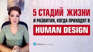 5 Стадий Вхождения в Дизайн Человека. Есть 5 стадий в жизни, когда и как приходят в Human Design