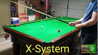 Tutorial 8 Ball How to play a double. X-System and Edge of the ball system.
