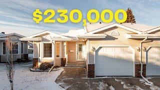 Touring A Beautiful $230,000 Half-Duplex Bungalow In Edmonton