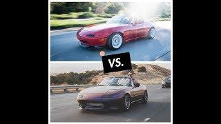 Turbo Miata vs. Turbo Miata! (Car Passion vs. Danny Courtney)