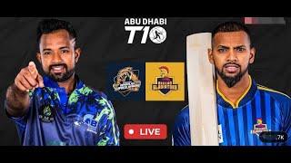 LIVE | Deccan Gladiators vs Chennai Brave Jaguars | 3rd Match | Abu Dhabi T10 League 2024 | ZHR