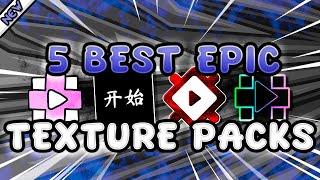 5 epic TEXTURE PACKS amazing para GEOMETRY DASH 2.206 ~ HIGH, MEDIUM!! & MORE  ~ #12