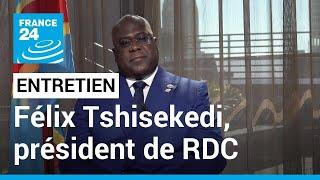 Félix Tshisekedi, président de la RDC : "Les élections présidentielles auront bien lieu en 2023"