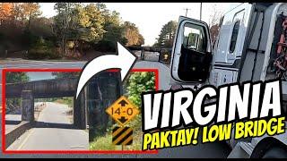 LOW BRIDGE 14' FT HIGH , MY LOAD IS 14'1"FT HIGH. WHAT TO DO? | Pinoytrucker