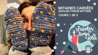 Mitaines cardées (Woolen Thrum Mittens) 1/2