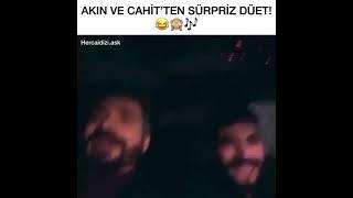 Akın AKINÖZÜ Cahit Gök Düet  #akinakinozu #hercai #cahitgok #atv