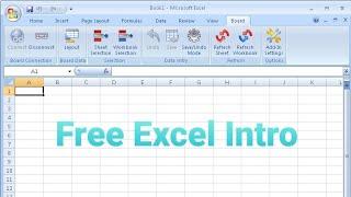 Free Excel Intro