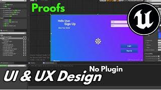 Unreal Engine UI & UX Design In Widgets No Plugin Full Proofs . Unreal Make Responsive UI Design UE4