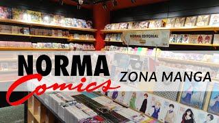 Tour por NORMA COMICS | Paseo por la ZONA MANGA REMODELADA