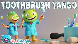 Toothbrush Tango| Brushing Teeth song for Kids| GetGiggly Nursery Rhymes and Kids Songs