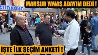 Mansur Yavaş Cumhurbaşkanlığına adayım dedi ! Halk oy verecek mi ? İşte ilk anket !