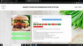 SehatCo - Smart Food Recommendation System