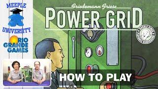 Power Grid Board Game - How to Play. By Stella and Tarrant