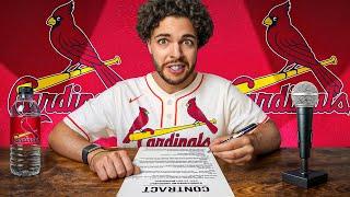 I Signed An MLB Contract