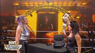 Giulia, Roxanne Perez & Stephanie Vaquer Segment: NXT September 24 2024