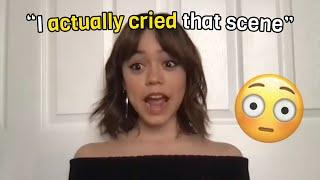 Jenna Ortega being randomly ERRATIC for 2 minutes straight