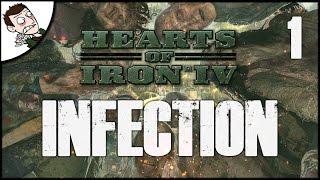 ZOMBIES IN WW2! - Hearts of Iron 4 Infection Mod Gameplay - Part 1?!