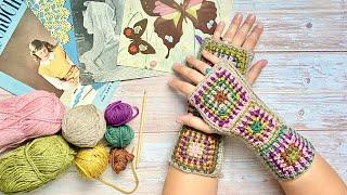 Homestead Fingerless Mittens