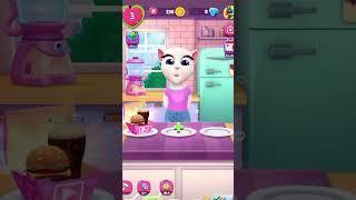 Никогда НЕ ДАВАЙ ГОВОРЯЩЕЙ АНДЖЕЛЕ ОТРАВЛЕННЫЙ ЛИМОН! - Talking Angela #shorts