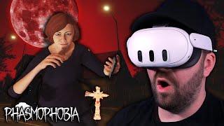 We Got BLOOD MOON In VR | Phasmophobia