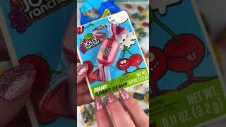 Jolly Rancher Candy Lip Balm Satisfying Video ASMR! #shorts #fidgets #asmr