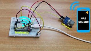 NodeMCU IoT based Gas detector