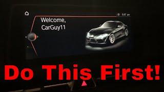 GR Supra Important Menu Settings