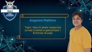 Anypoint Platform: How to share resources across trusted organizations | External Access