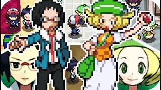 Pokémon Black & White - All Rival Cheren & Bianca Battles (1080p60)