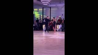 Ava Sarram dancing the Samba with Nikita Vasilenko at Boston DanceSport Cup!