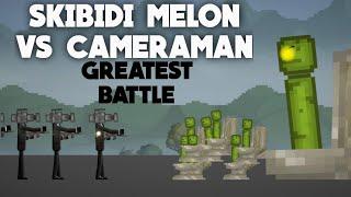 SKIBIDI BOP YES YES YES | MELON SKIBIDI TOILET VS CAMERAMAN | MELON PLAYGROUND