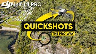 DJI Mini 4 Pro - Why QuickShots Will Make Your Travel Videos Better!