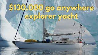 $130k GO ANYWHERE 46ft steel exploration yacht For Sale 100% ready to sail | Amazing value Full tour