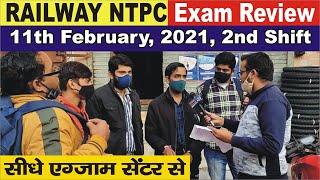 #RRB #NTPC Exam 2021| 11 February 2nd shift|| railway ntpc||ntpc exam analysis| tcs ion | rrb ntpc