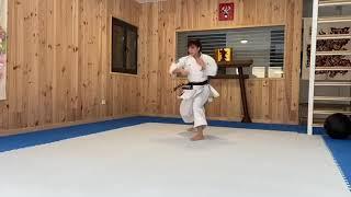 Sandra Sánchez karate Training / Entrenamiento en casa