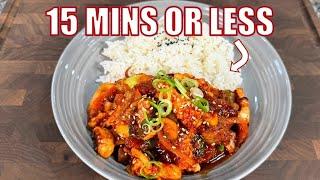 PERFECT One Dish Korean Meal Idea, Spicy Squid Rice Bowl!️