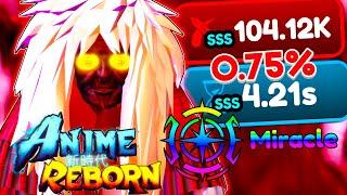 Getting The SECRET *0.75%* Miracle Turbo Granny In Anime Reborn Roblox!