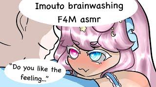  Your sister(?) wants you to surrender your mind! ASMR RP  Sleep Aid  [F4M]  [kissing] [biting]