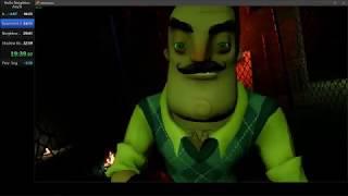 Hello Neighbor FULL GAME Any% Speedrun [27:41.26]