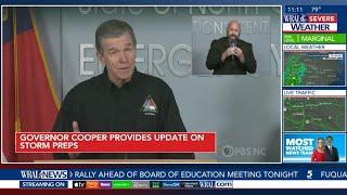 Roy Cooper provides updates on Hurricane Helene impact with North Carolina