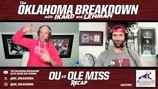 OU-Ole Miss Recap: Sooners are 4-4 + Texas A&M Beats LSU, Alabama Destroys Mizzou, UT Survives Vandy