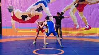 Гр.-римская борьба. Перв.КР-2019 (Юниоры). Финал 55 кг Нурмухаммед Абдуллаев-Абдыкерим у.Куттубек