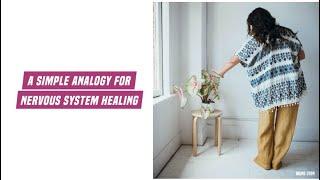 A simple analogy for nervous system healing