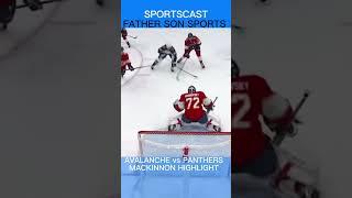 NHL Avalanche vs Panthers. Nathan MacKinnon Highlights. Avalanche Win 5-3 #shorts #subscribe