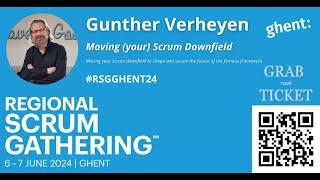 Gunther Verheyen invites you to the Regional Scrum Gathering Ghent 2024